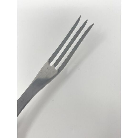 Cutco 1726 Stainless Steel Turning Meat Fork 3 Prong 11" Black Plastic Handle - Picture 4 of 7